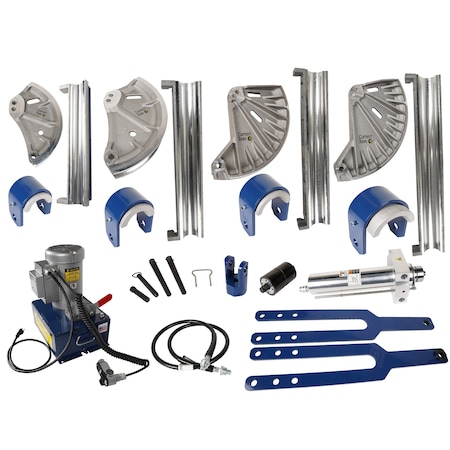 Current Tools Hydraulic Bender for 2-1/2" thru 4" Rigid, EMT & IMC conduit with Electric Pump 254P